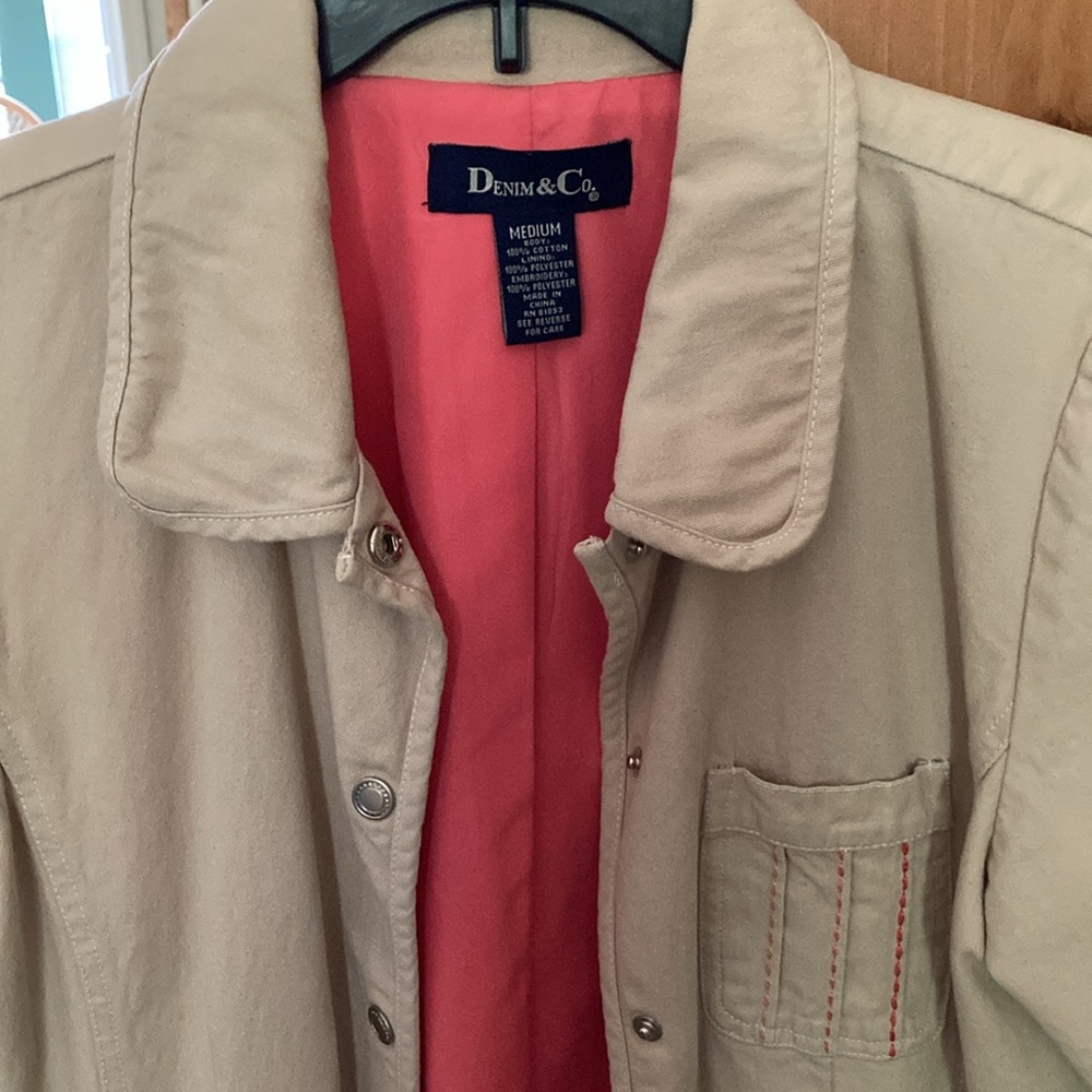 Women’s lined spring jacket - Picture 3 of 4
